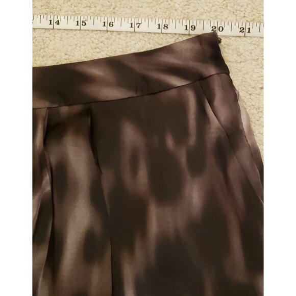 Kenneth Cole Animal Print Flirty  Spotted Black and Grey Mini Skirt Size 2X NWT - Picture 6 of 8